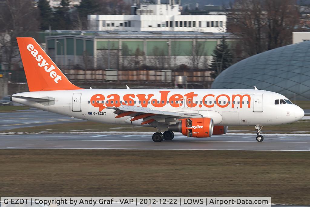 G-EZDT, 2008 Airbus A319-111 C/N 3720, Easyjet A319