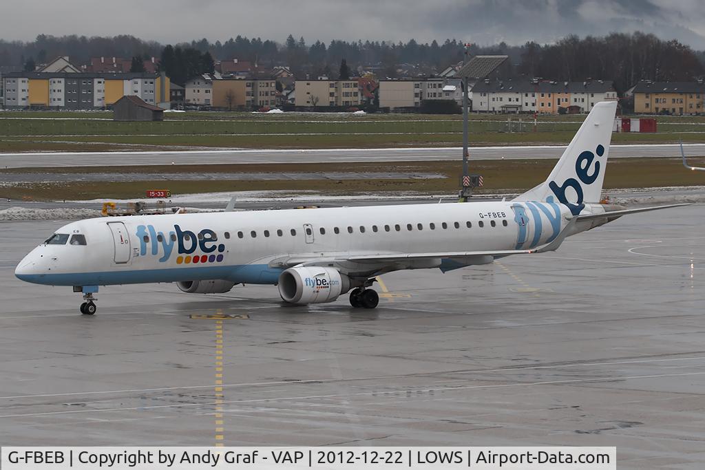 G-FBEB, 2006 Embraer 195LR (ERJ-190-200LR) C/N 19000057, FlyBe EMB190