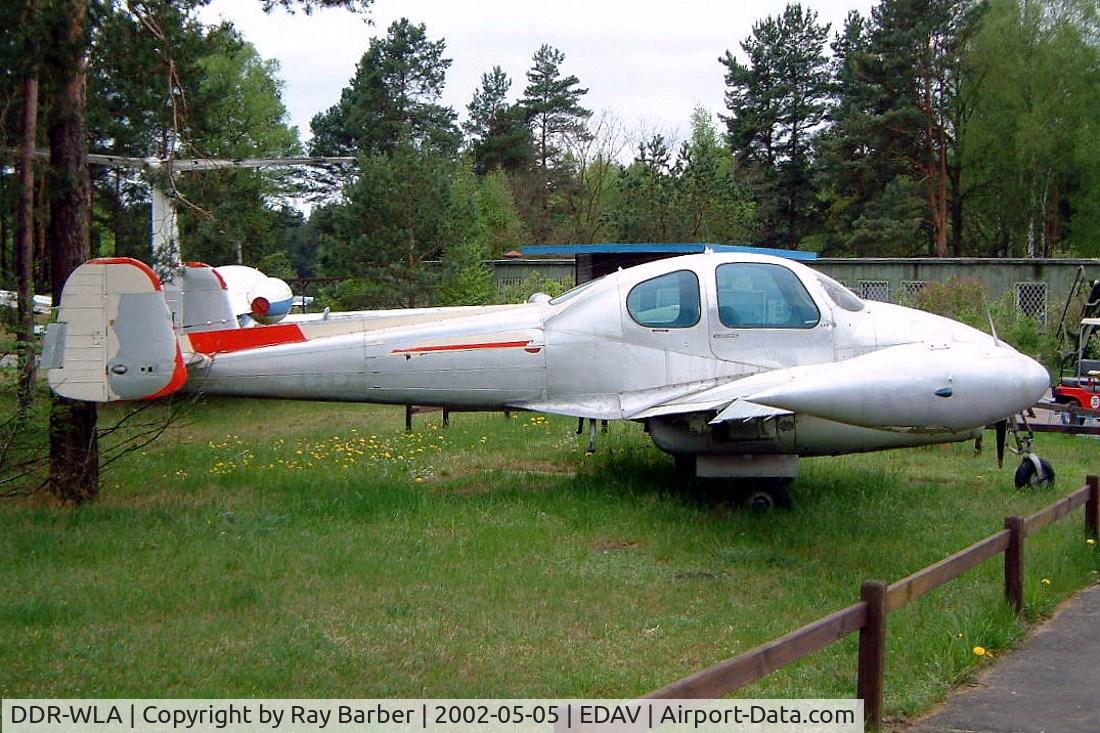 DDR-WLA, 1968 Let L-200 Morava C/N 171213, LET L-200D Morava [171213] Finow~D 05/05/2002