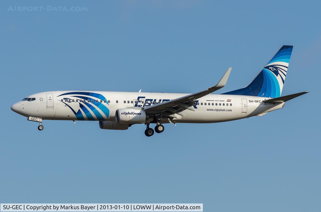 SU-GEC, 2012 Boeing 737-866 C/N 40801, Egyptair 737-866