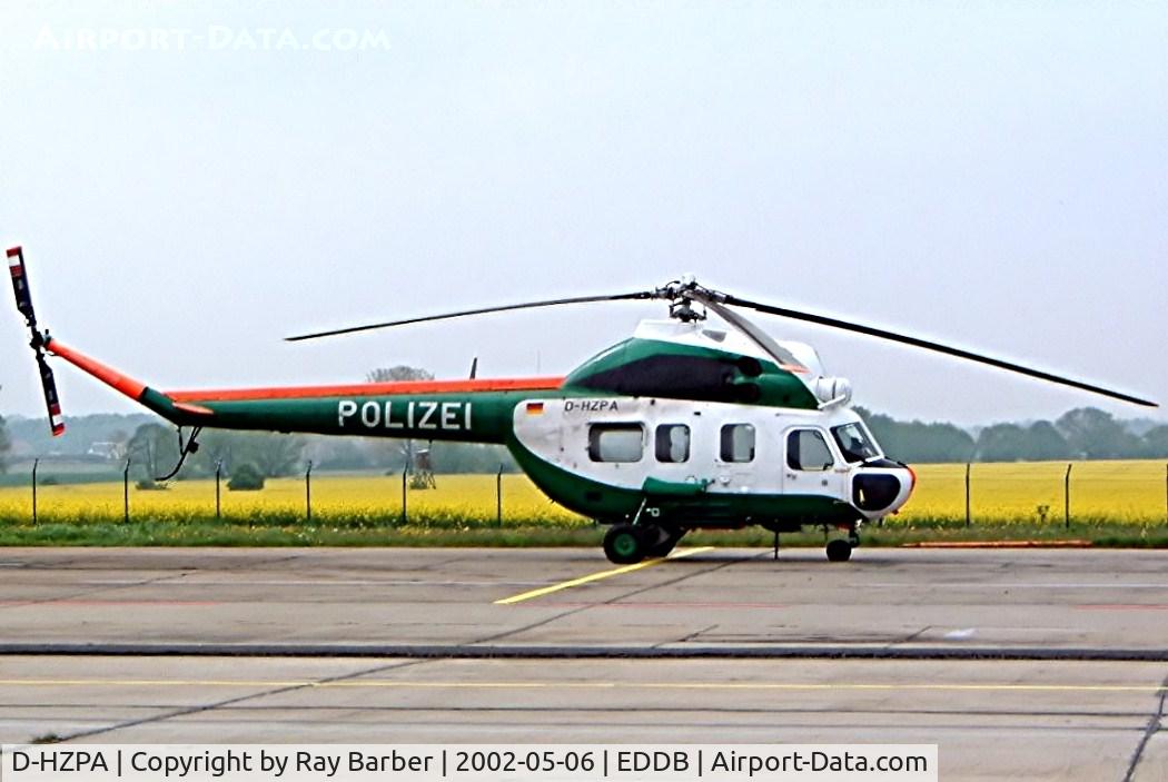 D-HZPA, 1983 Mil Mi-2 Hoplite C/N 53 8117 033, Mil Mi-2 Hoplite [538117033] (German Polizei) Berlin-Schonefeld~D 06/05/2002
