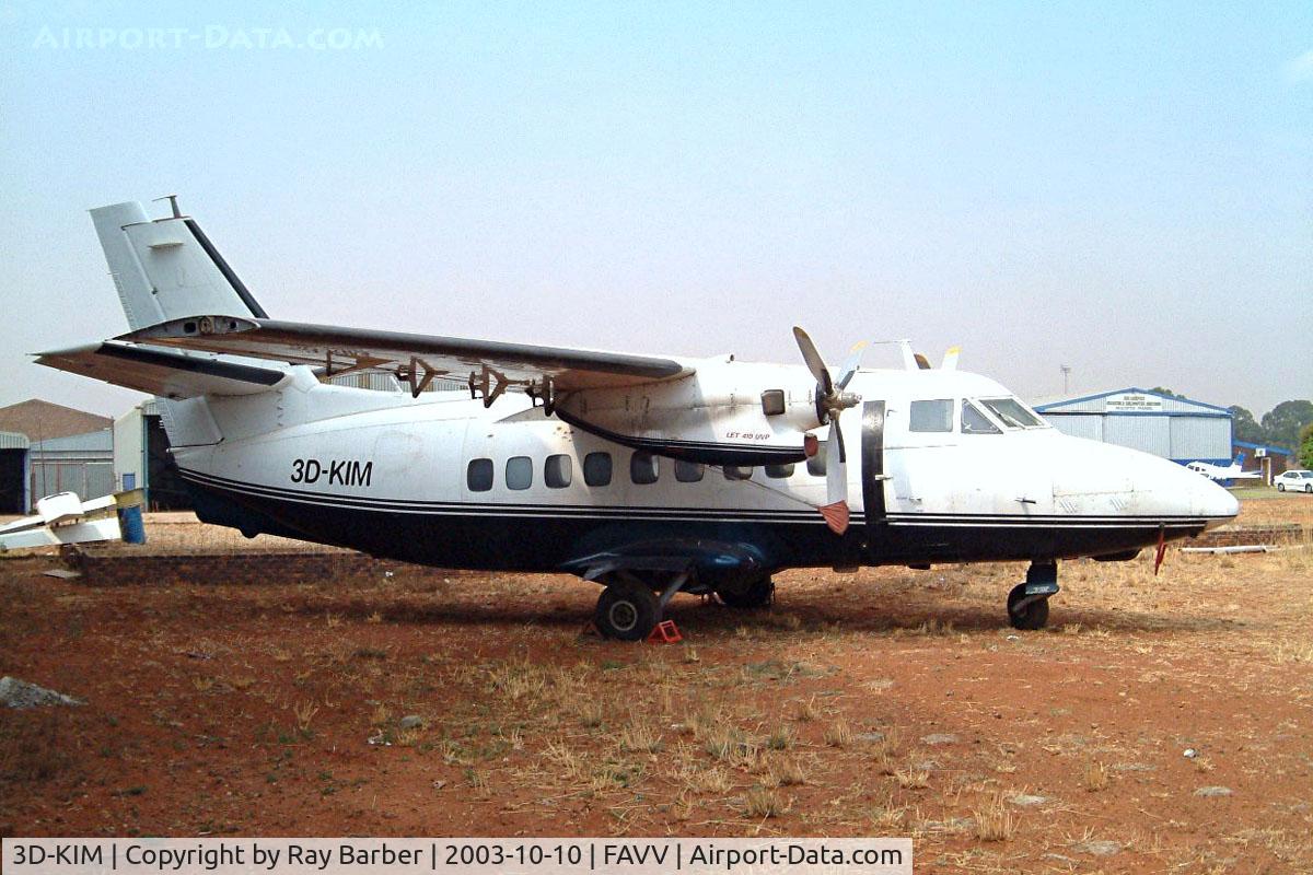 3D-KIM, 1985 Let L-410UVP Turbolet C/N 851416, LET L-410UVP Turbolet [851416] (Air Equatorial) Vereeniging~ZS 10/10/2003