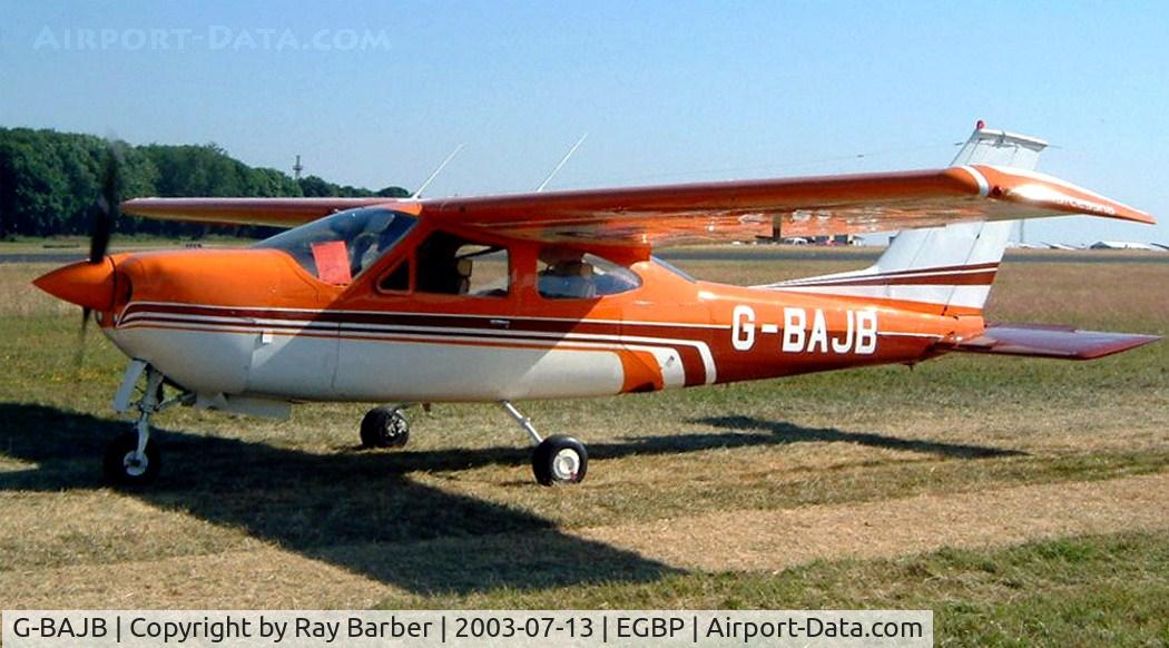 G-BAJB, 1973 Reims F177RG Cardinal RG C/N 0080, R/Cessna F.177RG Cardinal RG [0080] Kemble~G 13/07/2003.