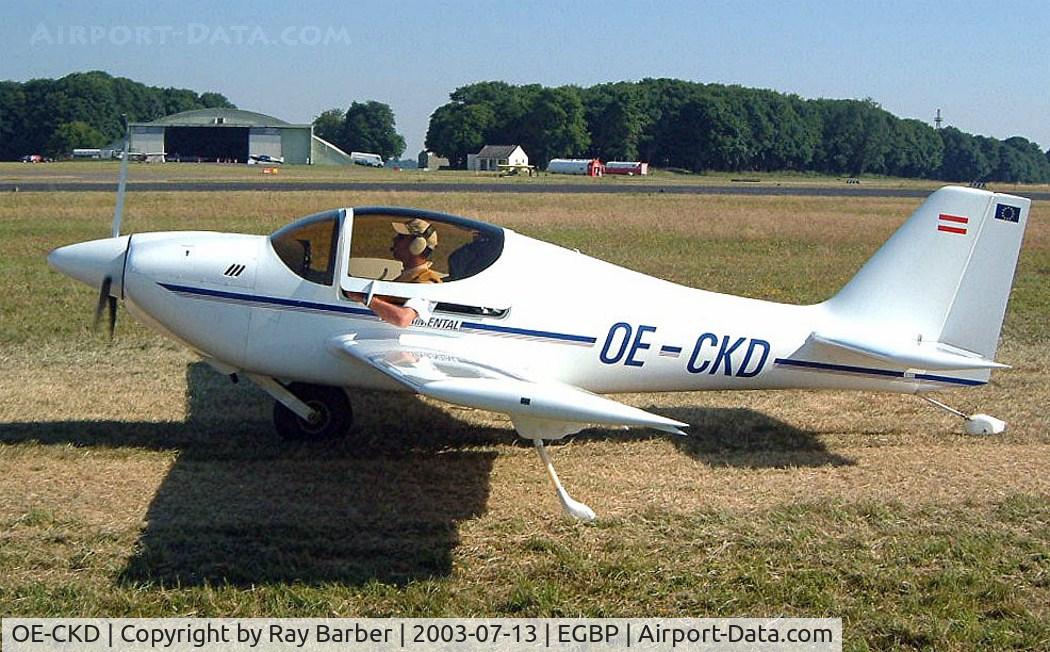 OE-CKD, Europa Monowheel C/N 134, Europa Avn Europa [134] Kemble~G 13/07/2003
