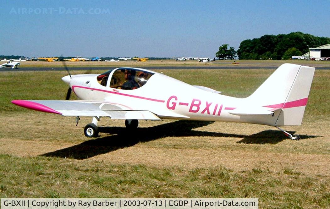 G-BXII, 2001 Europa Tailwheel C/N PFA 247-12812, Europa Avn Europa [PFA 247-12812] Kemble~G 13/07/2003