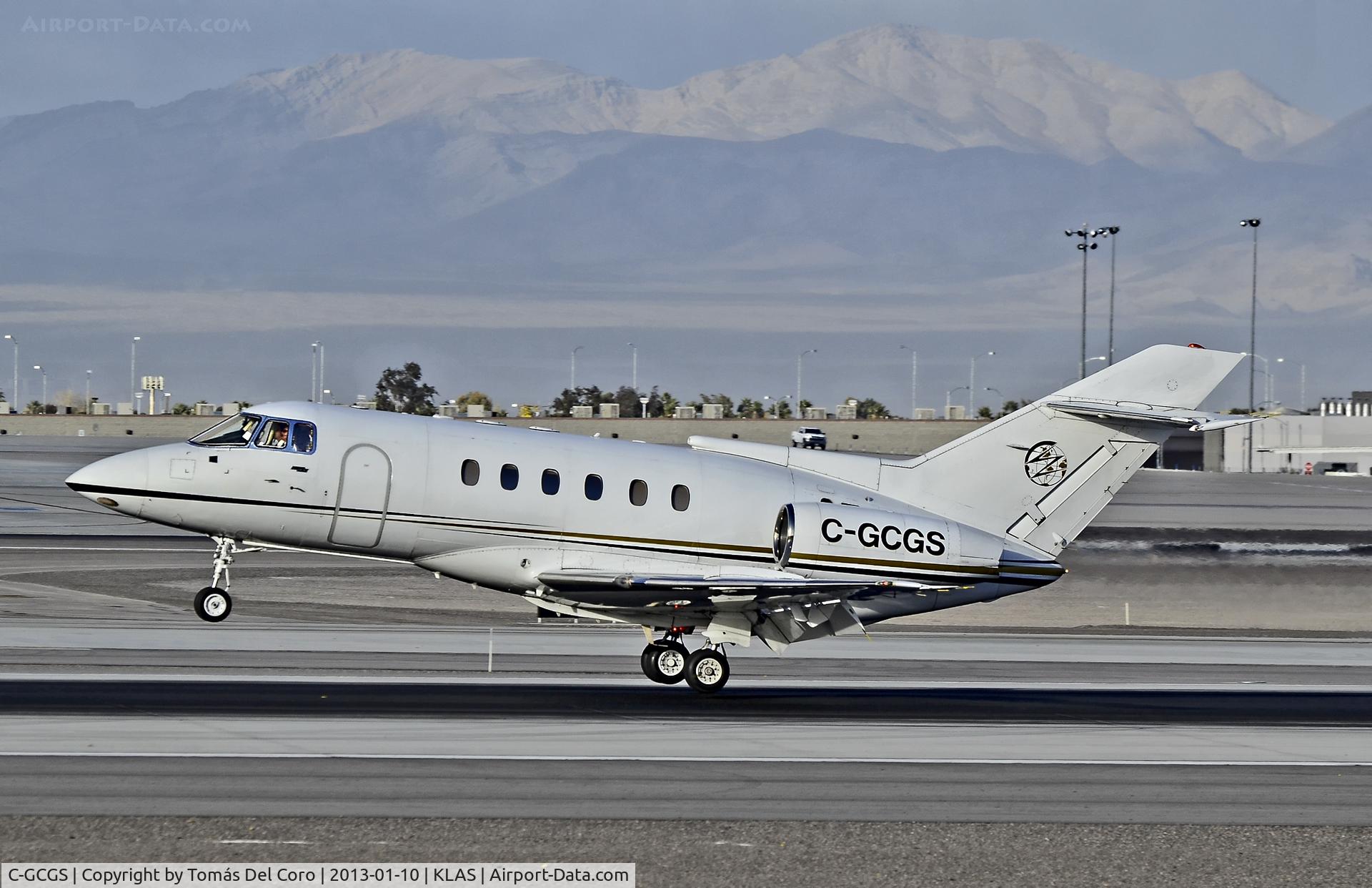 C-GCGS, 1988 British Aerospace BAe 125 Series 800A C/N 258123, C-GCGS 1988 British Aerospace BAe-125-800A (cn 258123/NA0416)

- Las Vegas - McCarran International (LAS / KLAS)
USA - Nevada, January 10, 2013
Photo: Tomás Del Coro