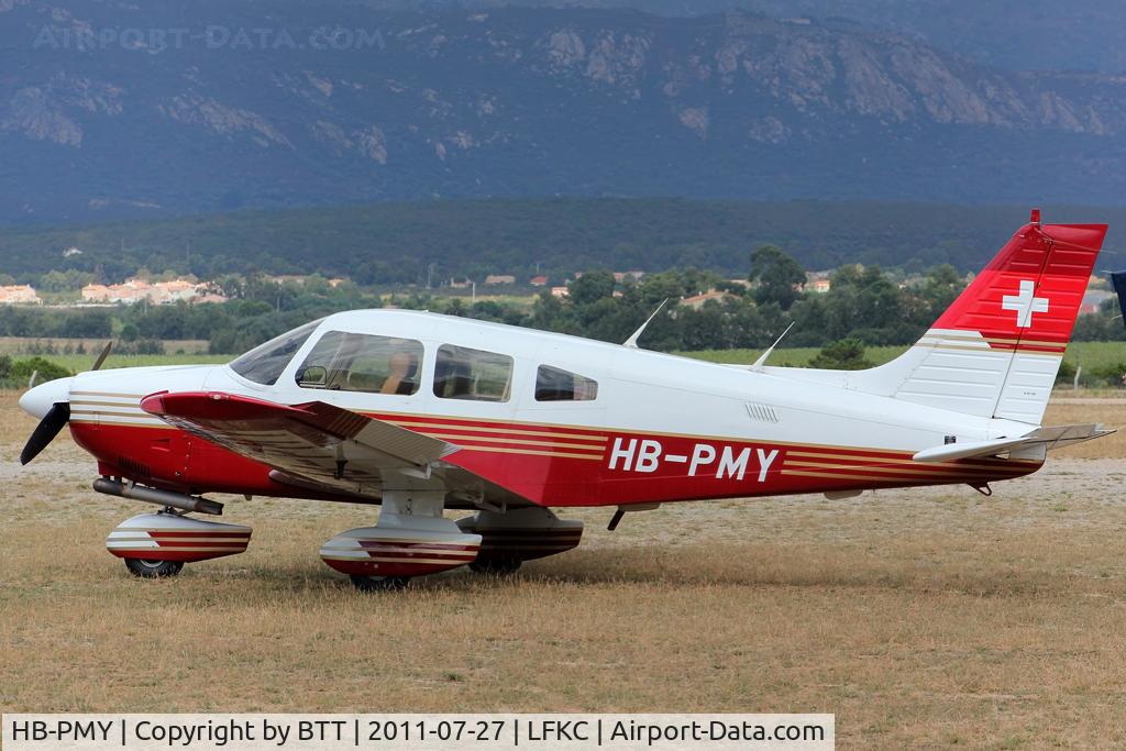 HB-PMY, 1993 Piper PA-28-181 Archer II C/N 2890191, Parked