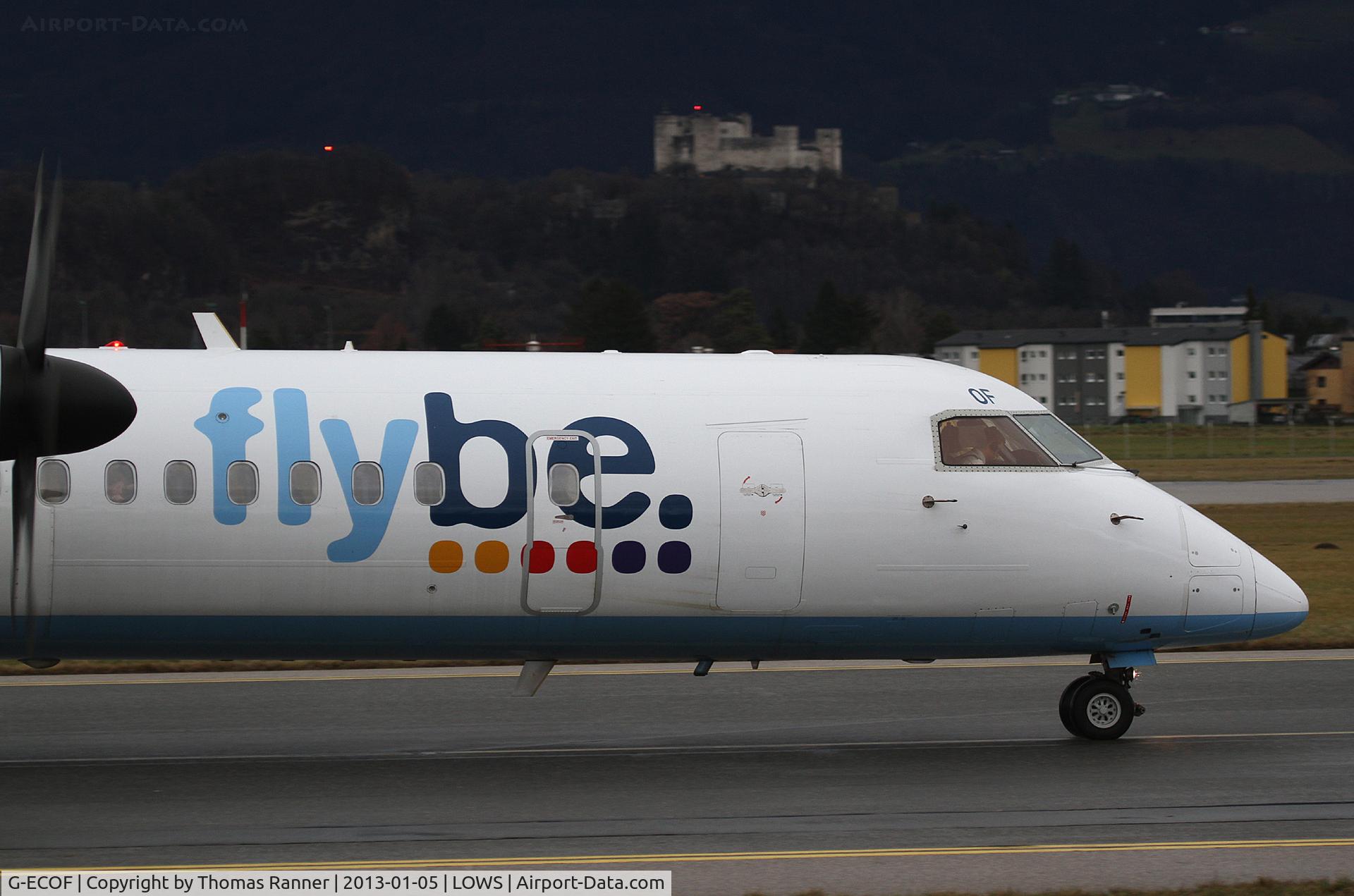 G-ECOF, 2008 De Havilland Canada DHC-8-402Q Dash 8 C/N 4216, FlyBe DHC-8
