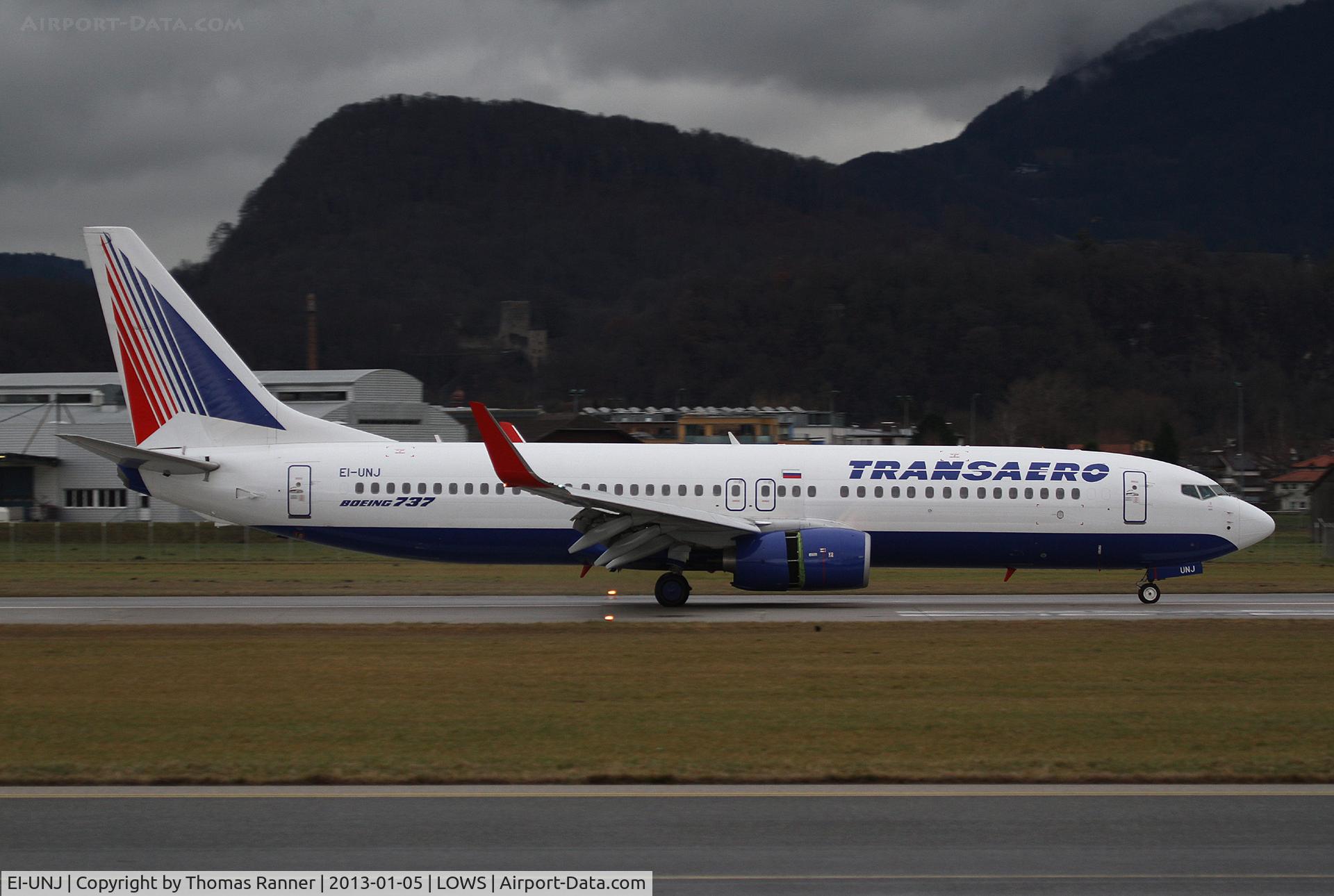 EI-UNJ, 2011 Boeing 737-86J C/N 37761, Transaero Boeing 737