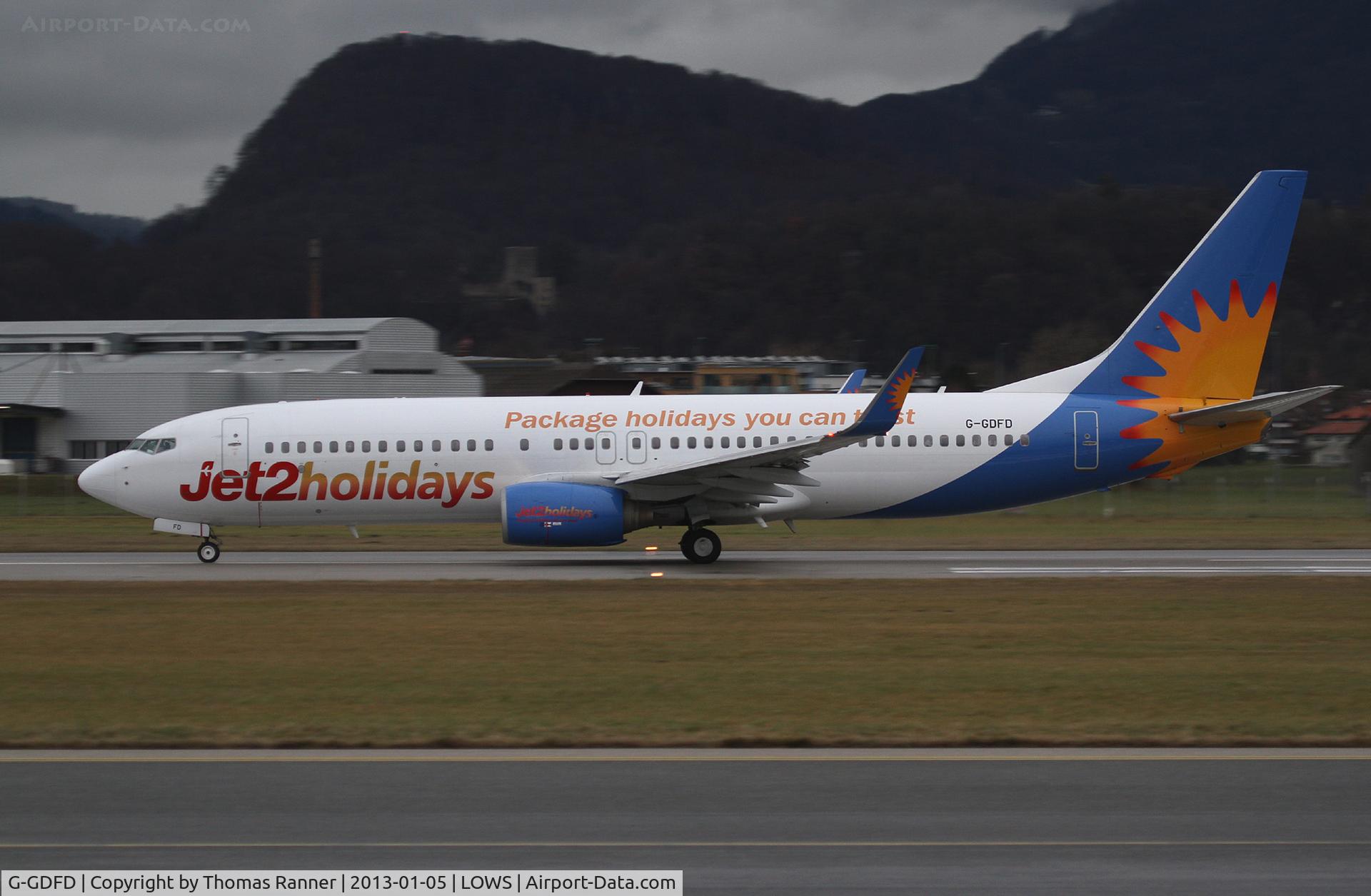 G-GDFD, 1997 Boeing 737-8K5 C/N 27982, Jet2 Holidays Boeing 737