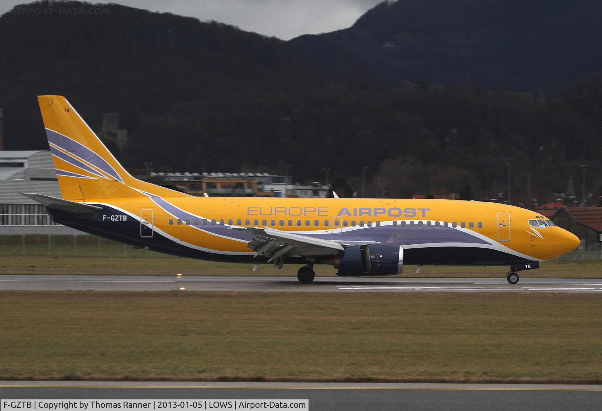 F-GZTB, 1999 Boeing 737-33V C/N 29336, European Airpost Boeing 737
