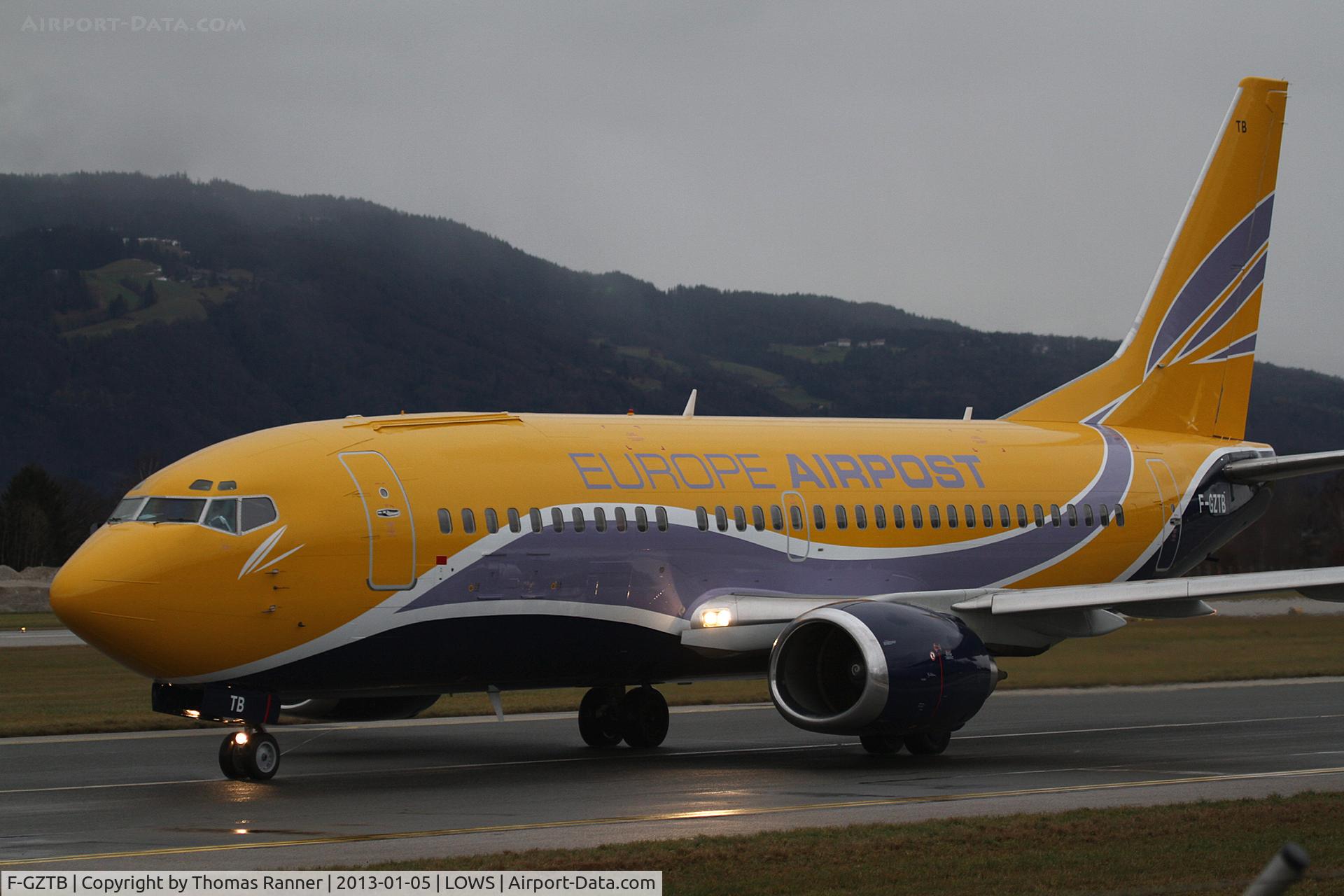 F-GZTB, 1999 Boeing 737-33V C/N 29336, European Airpost