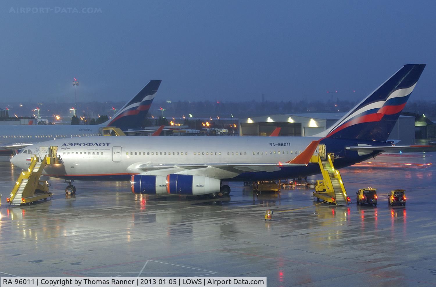 RA-96011, 1994 Ilyushin Il-96-300 C/N 74393201008, Aeroflot Ilyushin Il-96