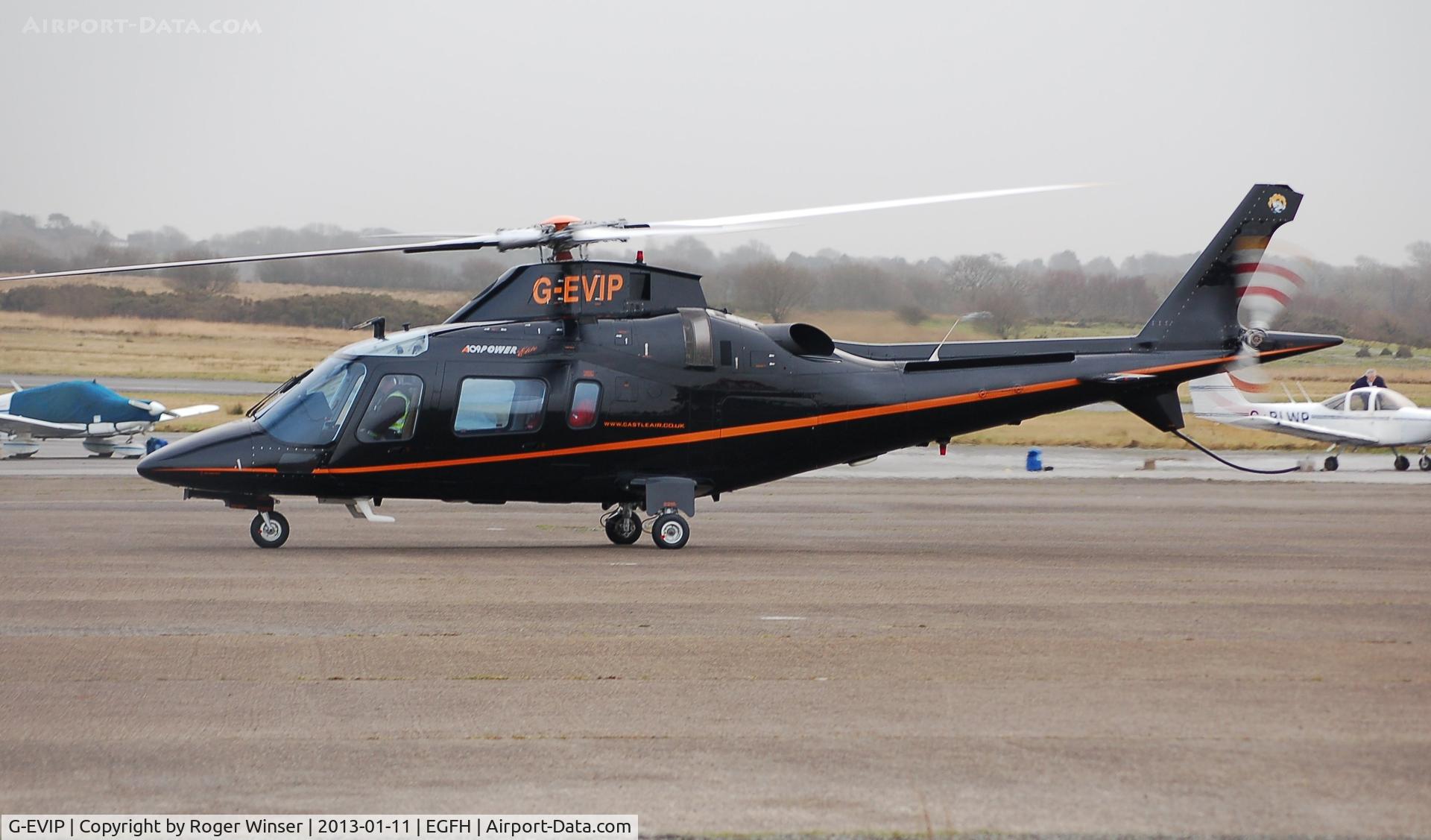 G-EVIP, 2002 Agusta A-109E Power C/N 11159, Visiting A-109 Power Elite operated by Castle Air.