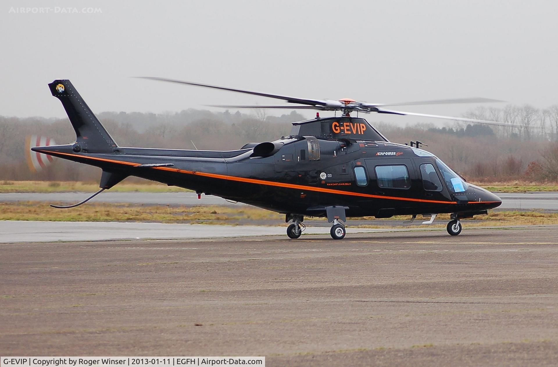 G-EVIP, 2002 Agusta A-109E Power C/N 11159, Brief visit by Castle Air's A-109 Power Elite.