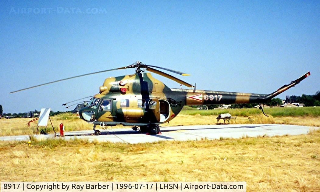 8917, 1984 Mil (PZL-Swidnik) Mi-2 C/N 518917104, Mil Mi-2 Hoplite [517809082] (Hungarian AF) Szolnok~HA 17/06/1996