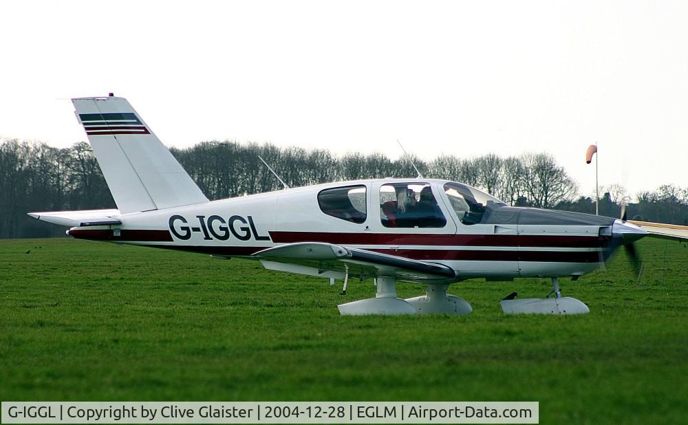 G-IGGL, 1980 Socata TB-10 Tobago C/N 146, Originally in private hands in March 1999 and currently owned to and a trustee of, G-IGGL Flying Group since August 2001.