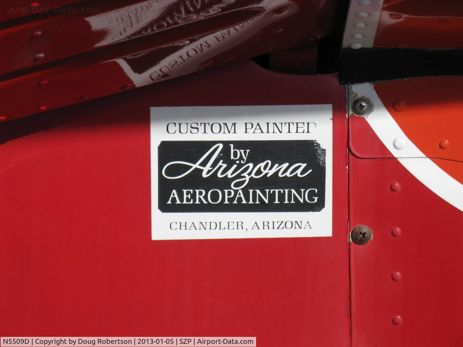 N5509D, 1957 Beech H35 Bonanza C/N D-5055, 1957 Beech H35 BONANZA, Continental O-470-G 240 Hp, refinisher label