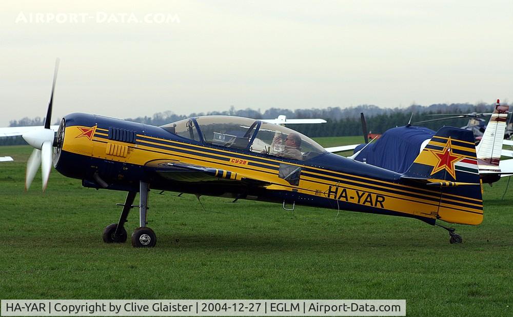 HA-YAR, 1993 Sukhoi Su-29 C/N 75-03, White Waltham based (EGLM)