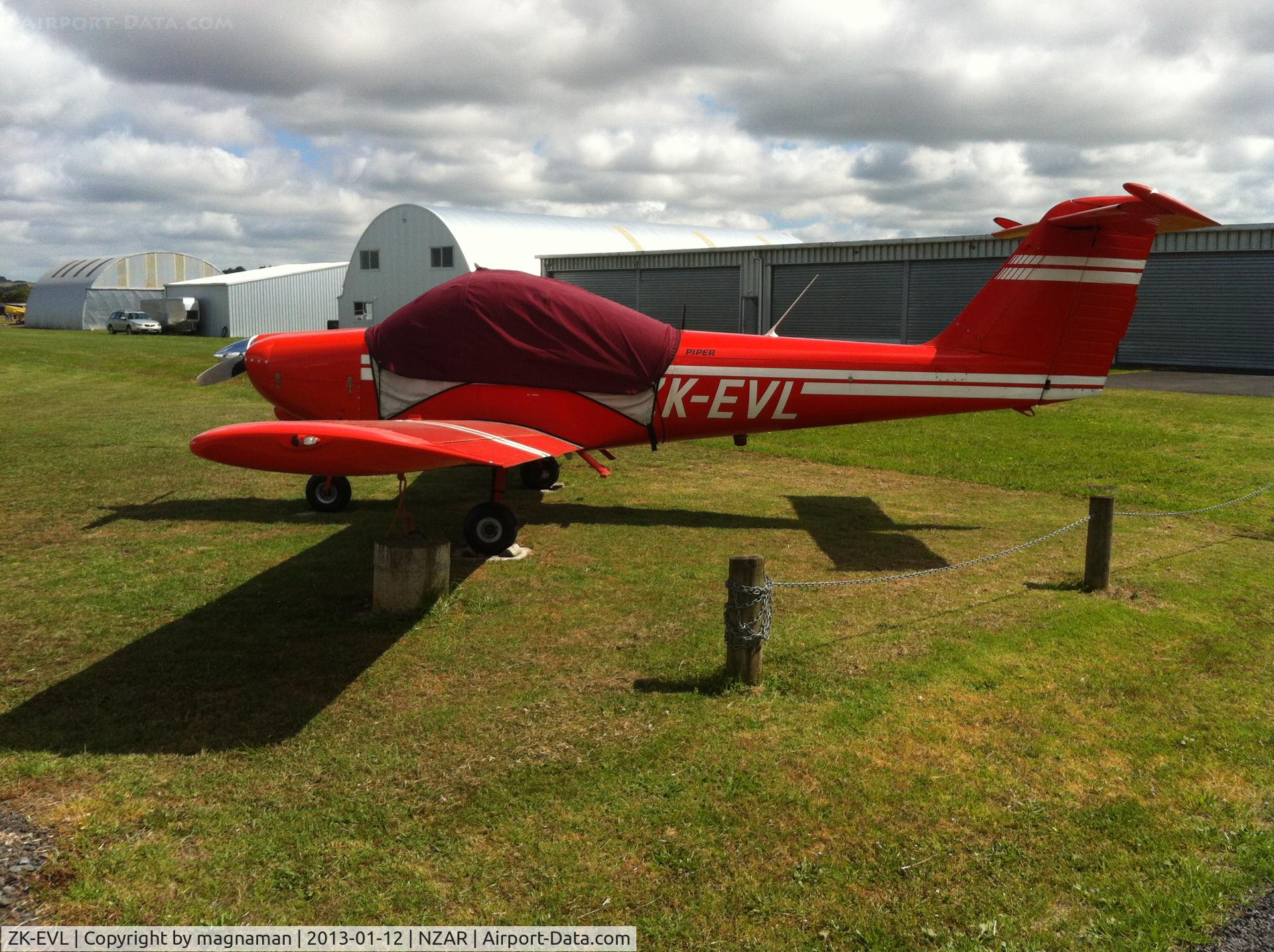 ZK-EVL, Piper PA-38-112 Tomahawk Tomahawk C/N 38-80A0061, See it every time I visit - so guess better get a photo!