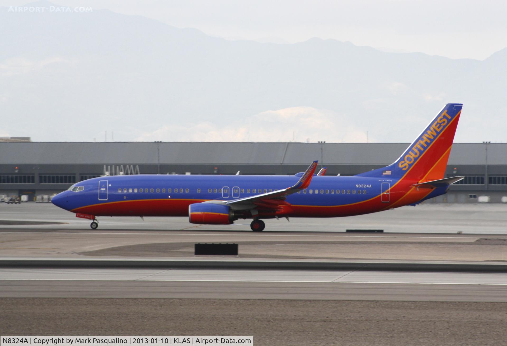 N8324A, 2012 Boeing 737-8H4 C/N 35966, Boeing 737-800