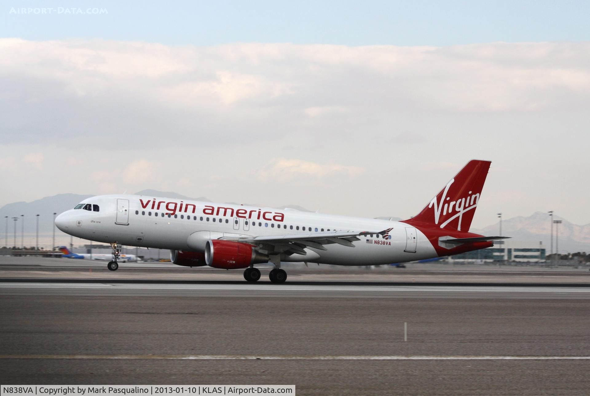 N838VA, 2010 Airbus A320-214 C/N 4559, Airbus A320