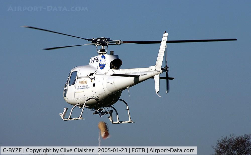 G-BYZE, 1994 Eurocopter AS-350B-2 Ecureuil Ecureuil C/N 2773, Ex: F-OGVR > (F-GJIP) > G-BYZE > ZK-IAX - Originally owned and currently in private hands since February 2000. To ZK-IAX August 2005.