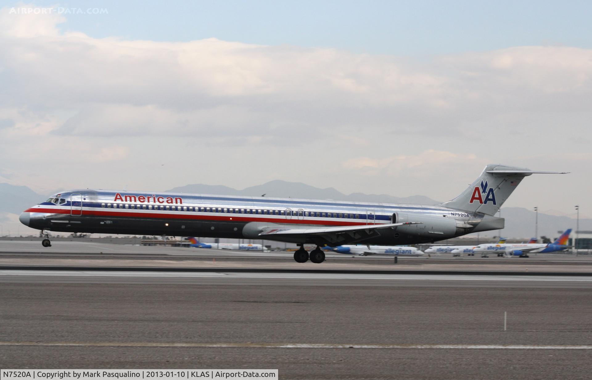 N7520A, 1990 McDonnell Douglas MD-82 (DC-9-82) C/N 49897, MD-82