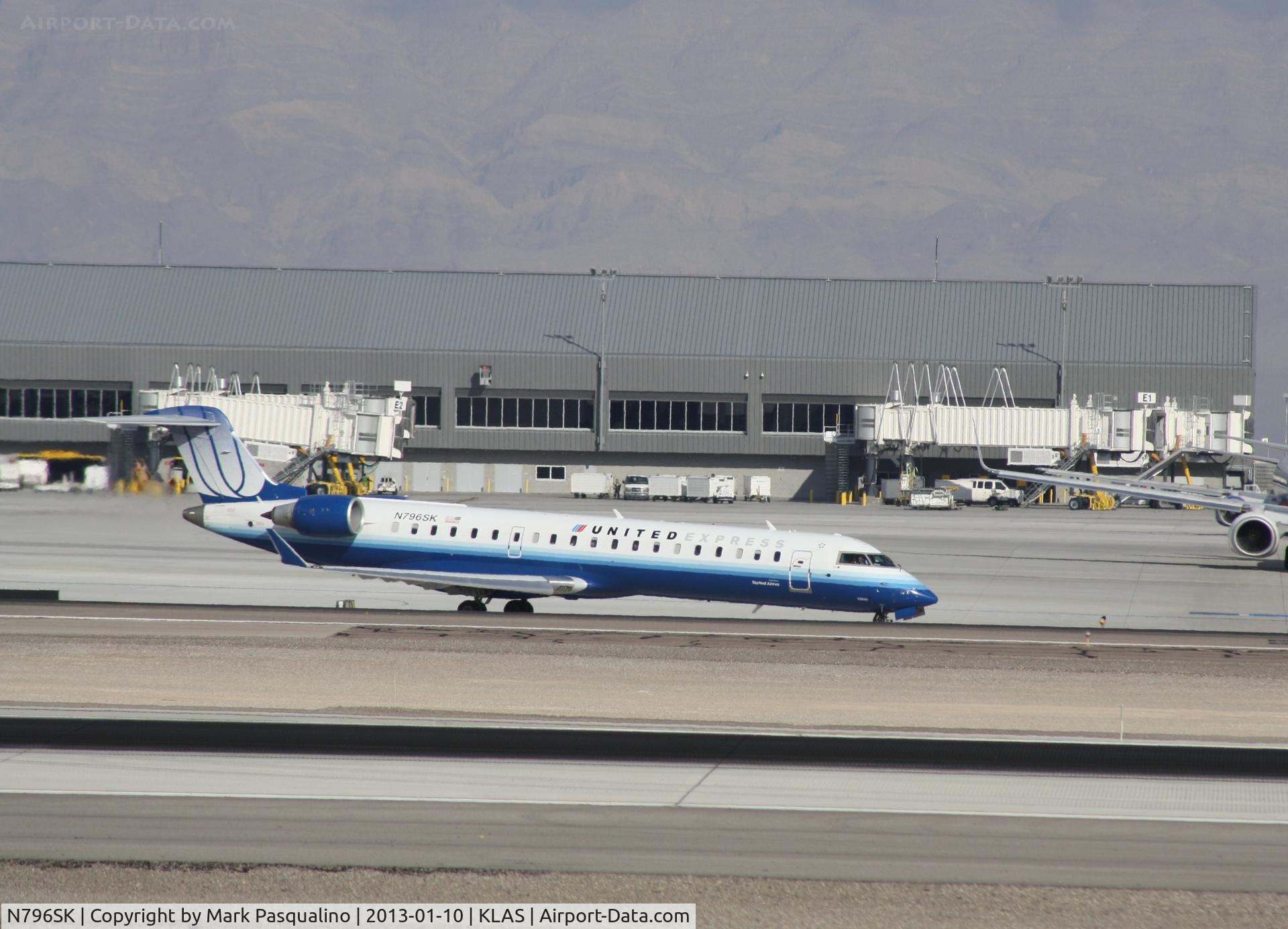 N796SK, Bombardier CRJ-702ER (CL-600-2C10) Regional Jet C/N 10300, CL-600-2C10