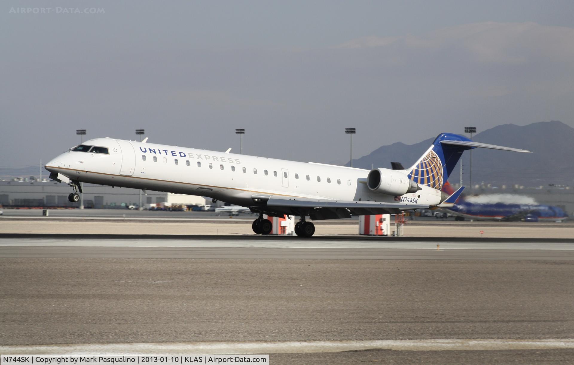 N744SK, 2005 Bombardier CRJ-701 (CL-600-2C10) Regional Jet C/N 10200, CL-600-2C10