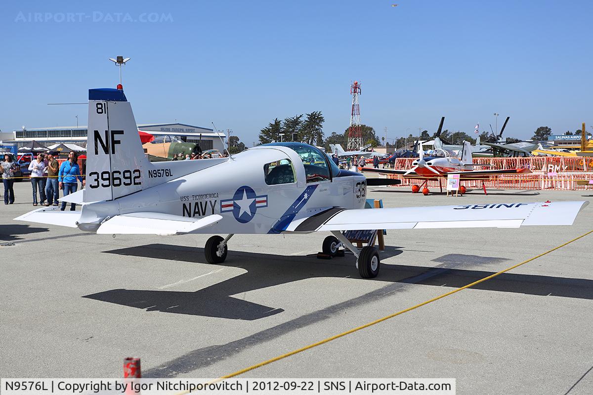 N9576L, 1976 Grumman American AA-1B Trainer C/N AA1B0676, Salinas Air Show