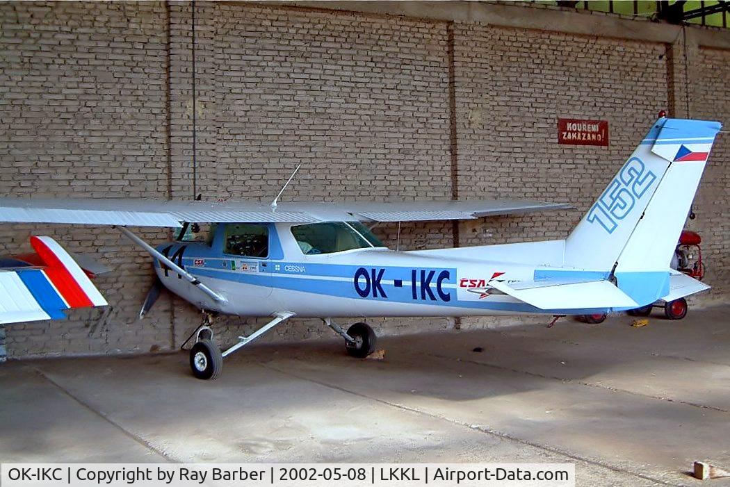 OK-IKC, Cessna 152 C/N 15281978, Cessna 152 [152-81978] Kladno~OK 08/05/2002