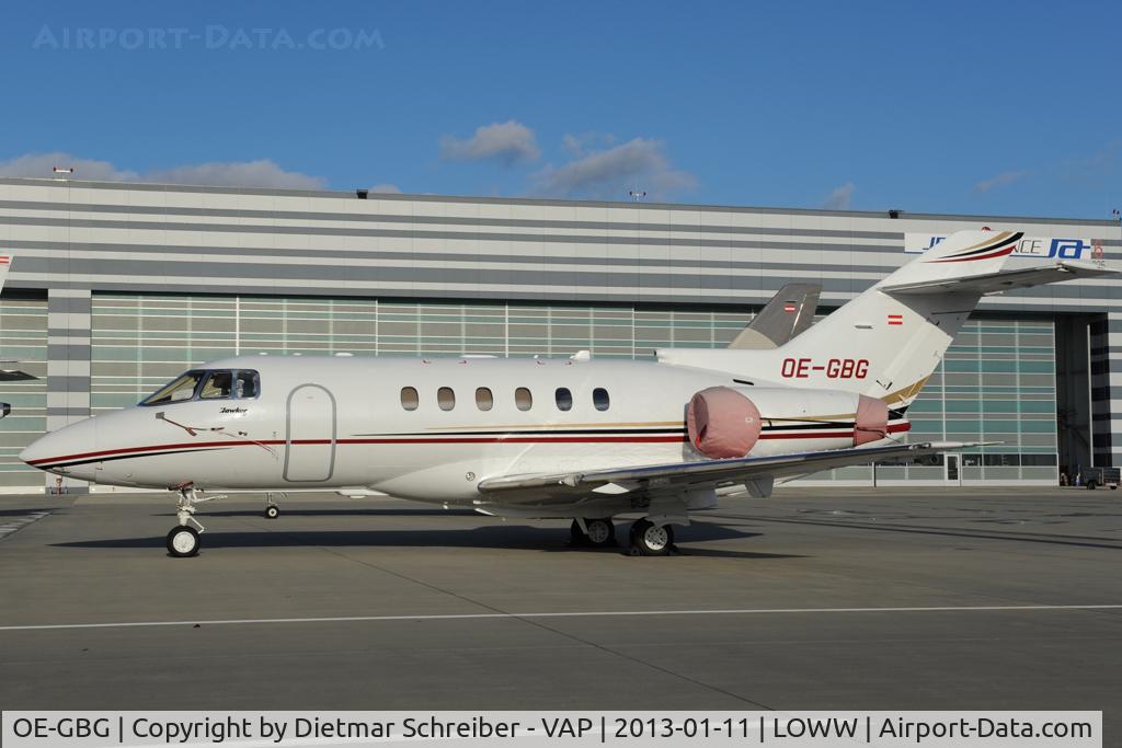 OE-GBG, 2009 Hawker Beechcraft 750 C/N HB-34, Bae 125