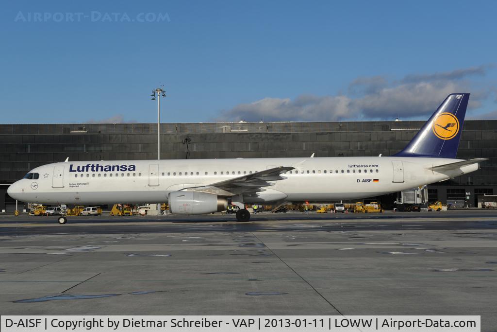 D-AISF, 2000 Airbus A321-231 C/N 1260, Lufthansa Airbus 321