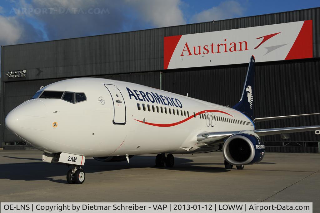 OE-LNS, 2005 Boeing 737-8Z9 C/N 34262, Aeromexico Boeing 737-800