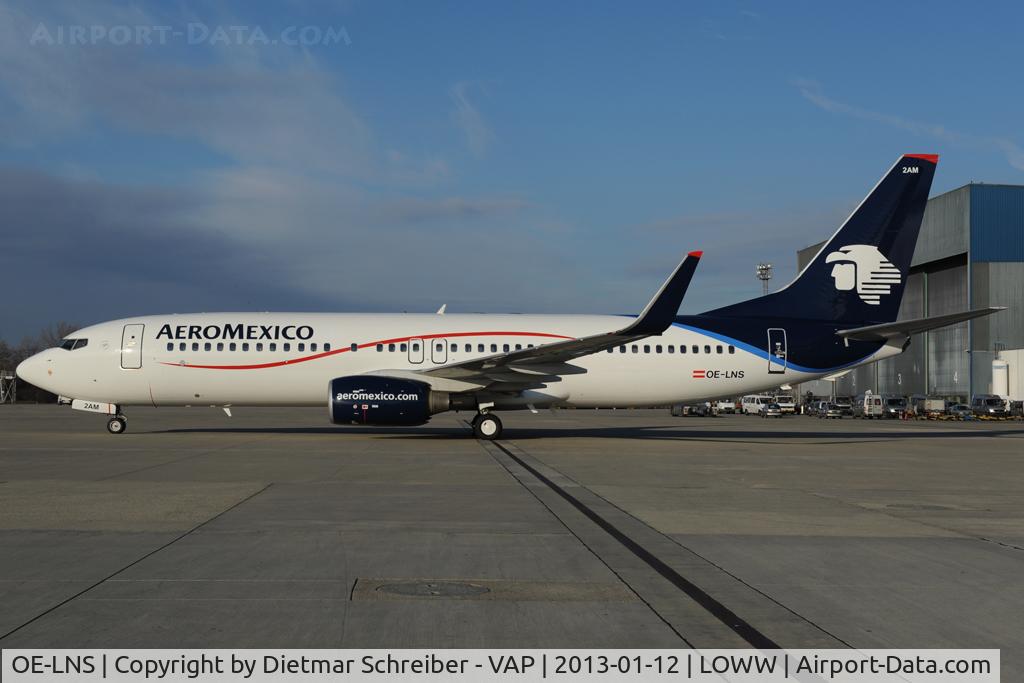 OE-LNS, 2005 Boeing 737-8Z9 C/N 34262, Aeromexico Boeing 737-800