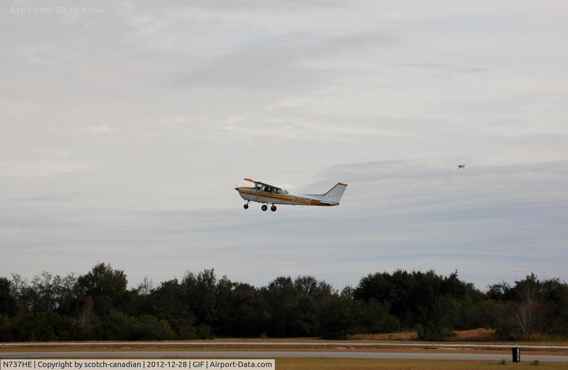 N737HE, 1977 Cessna 172N C/N 17269423, 1977 Cessna 172N, N737HE, at Gilbert Airport, Winter Haven, FL
