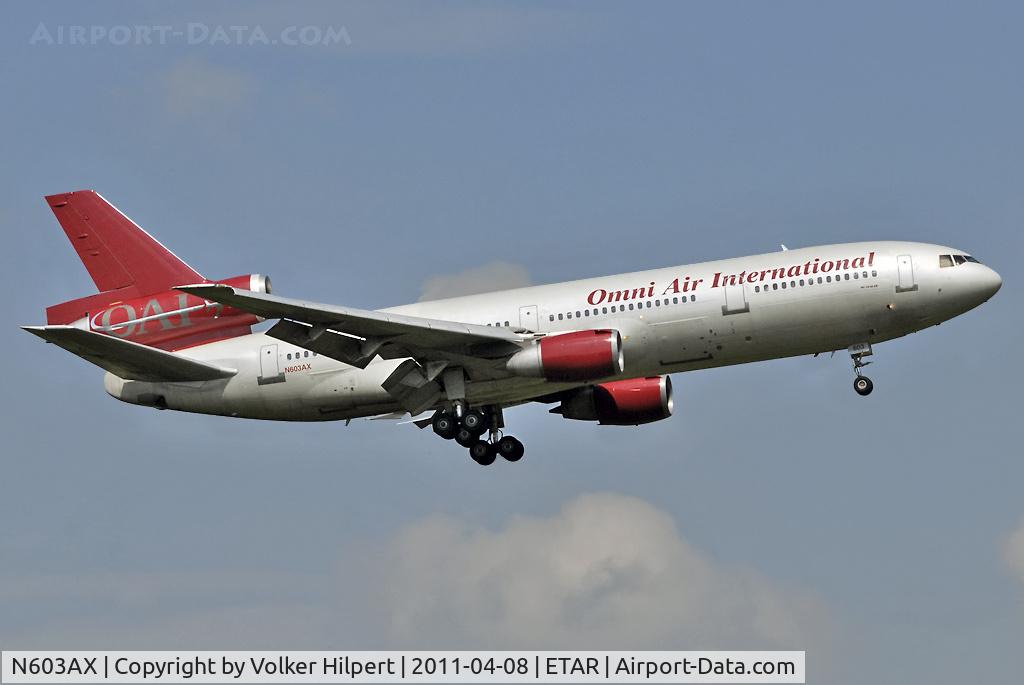 N603AX, 1987 McDonnell Douglas DC-10-30 C/N 48267, Omni Air International