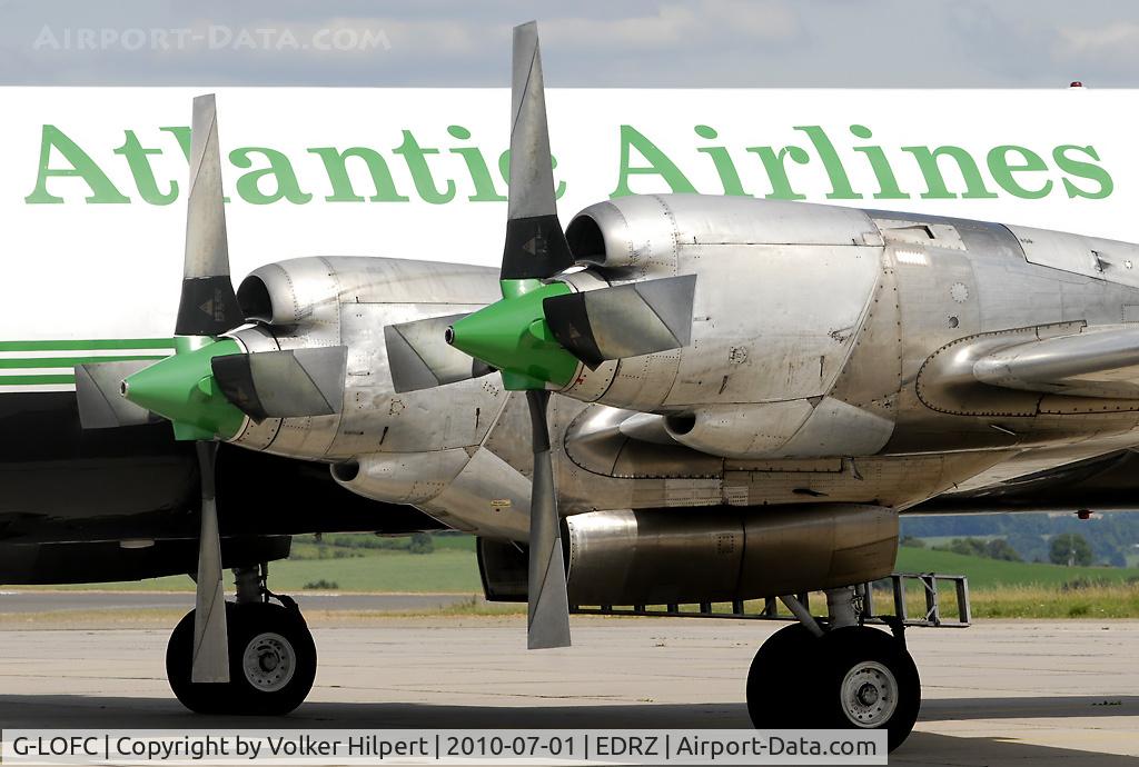 G-LOFC, 1959 Lockheed L-188C(F) Electra C/N 1100, mighty props