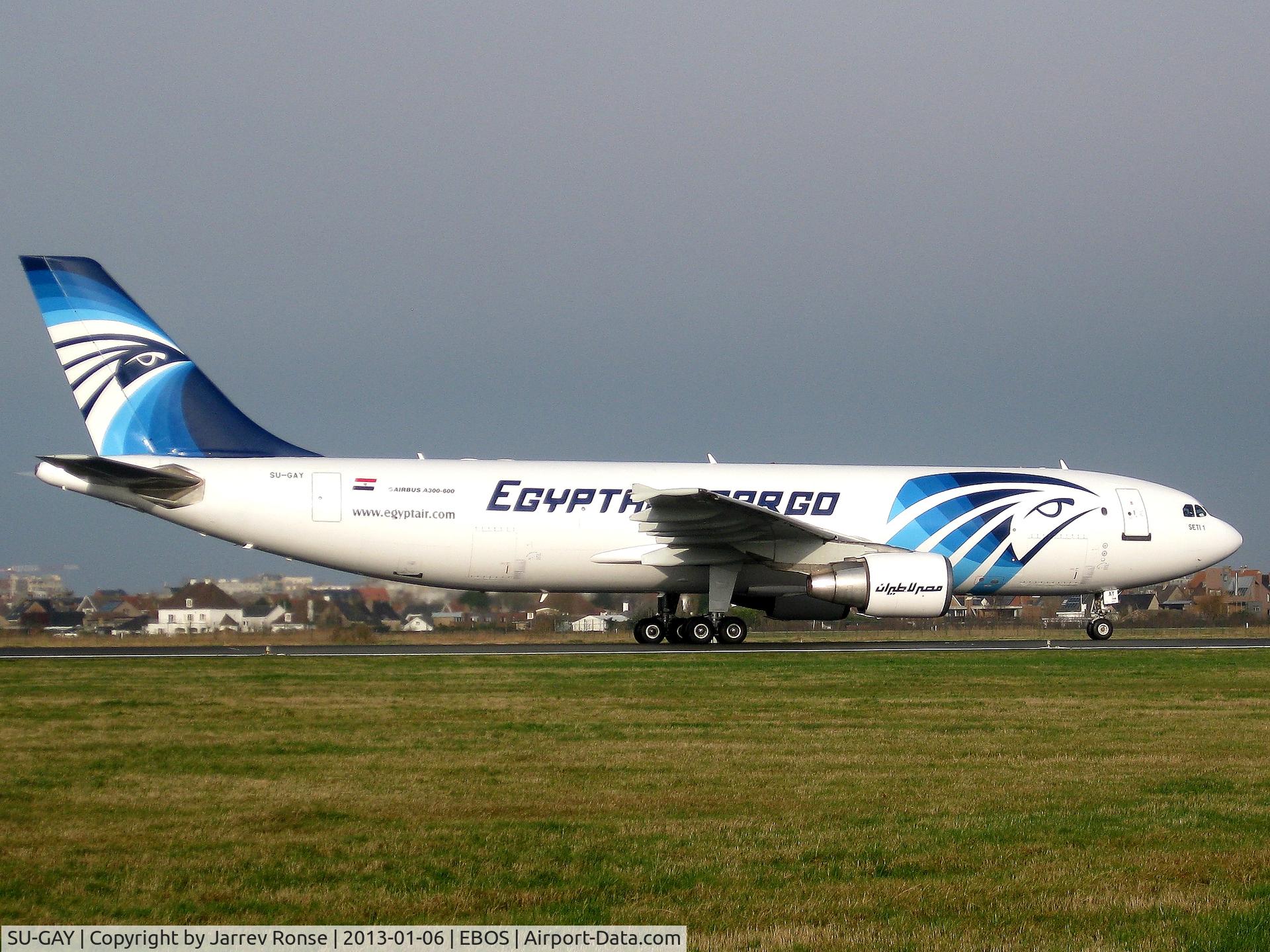 SU-GAY, 1991 Airbus A300B4-622R C/N 607, Egyptair on EBOS