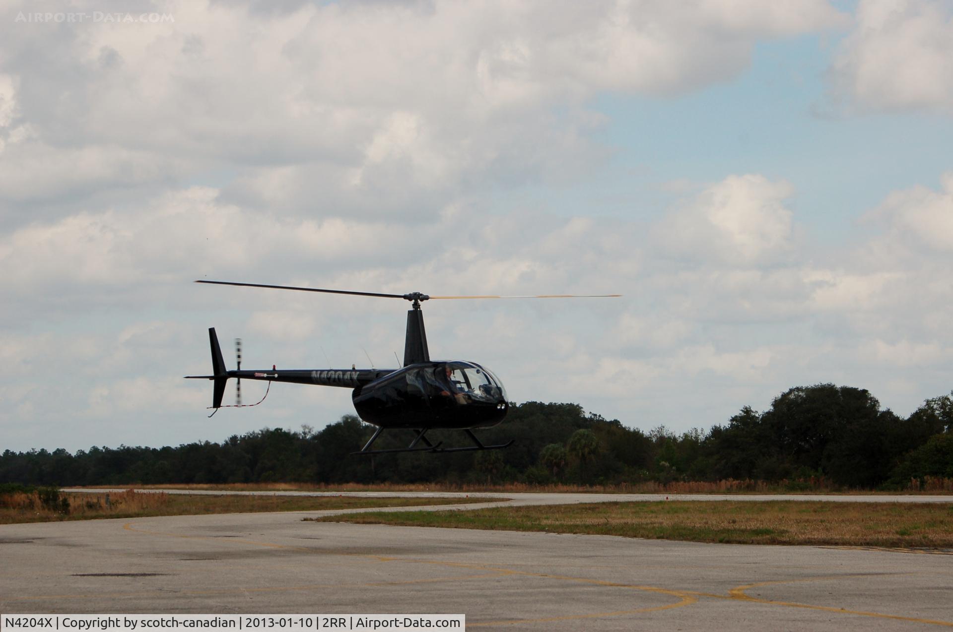 N4204X, Robinson R44 II C/N 12625, Robinson Helicopter Company R44 II, N4204X, at River Ranch Resort Airport, River Ranch, FL