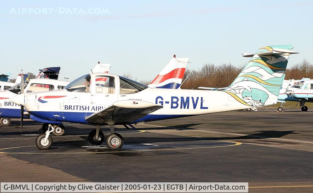 G-BMVL, 1979 Piper PA-38-112 Tomahawk Tomahawk C/N 38-79A0033, Ex: N2391B > G-BMVL - Originally owned to, Airways Aero Associations Ltd in September 1986 and currently in private hands since January 2012