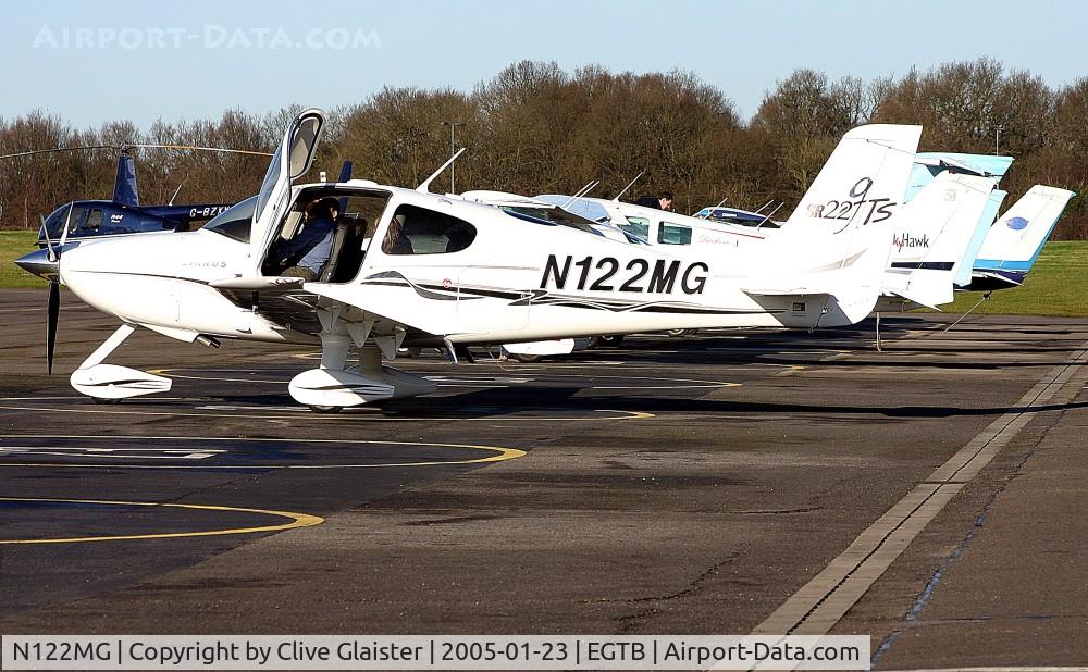N122MG, 2005 Cirrus SR22 GTS C/N 1250, Based at Turweston (EGBT)