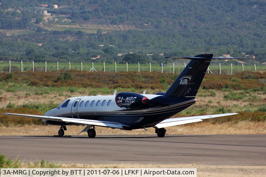 3A-MRG, 2006 Cessna 525B CitationJet CJ3 C/N 525B-0096, Parked