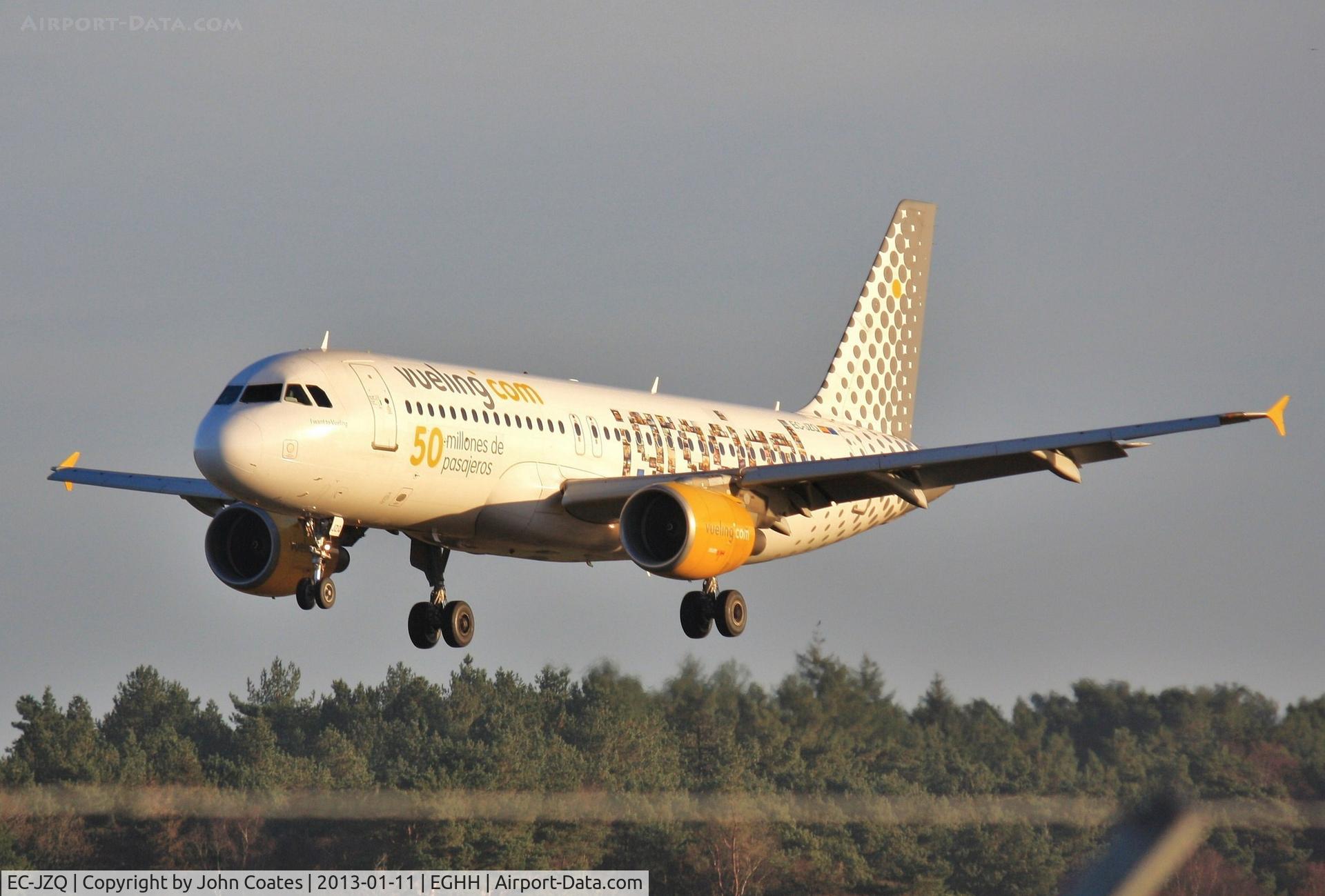 EC-JZQ, 1999 Airbus A320-214 C/N 992, Arriving from Barcelona