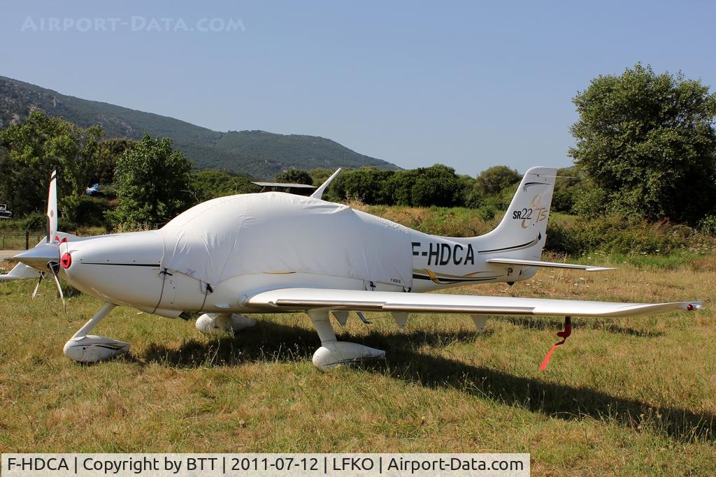 F-HDCA, 2006 Cirrus SR22 GTS C/N 1834, Parked