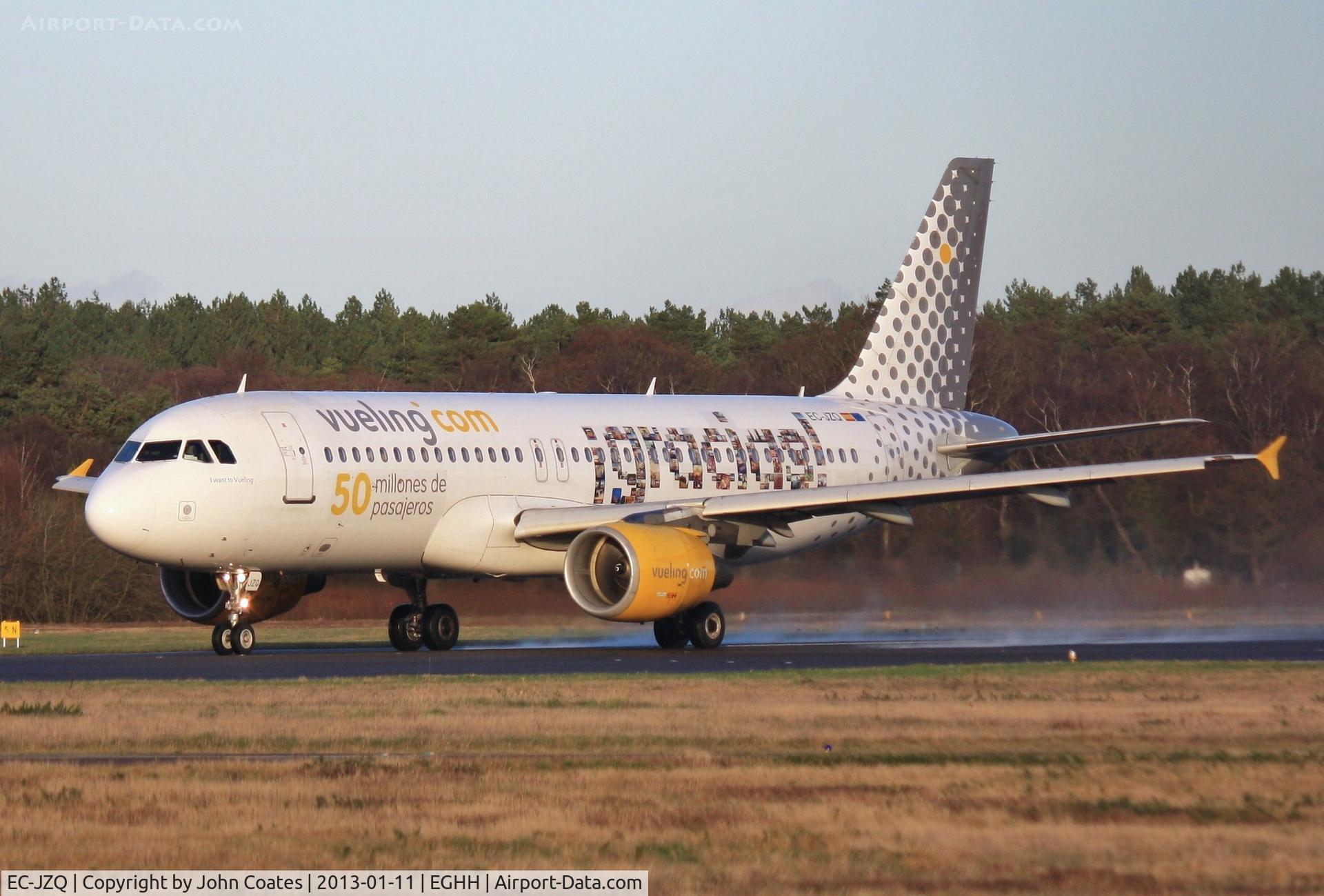 EC-JZQ, 1999 Airbus A320-214 C/N 992, Departing back to Barcelona