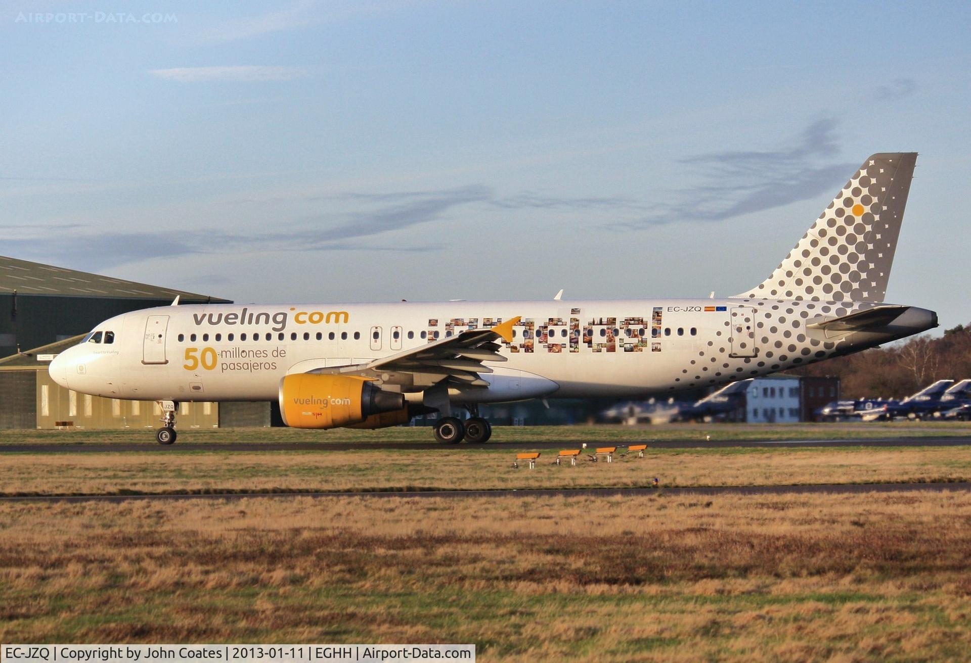 EC-JZQ, 1999 Airbus A320-214 C/N 992, Departing back to Barcelona after 6 hour 