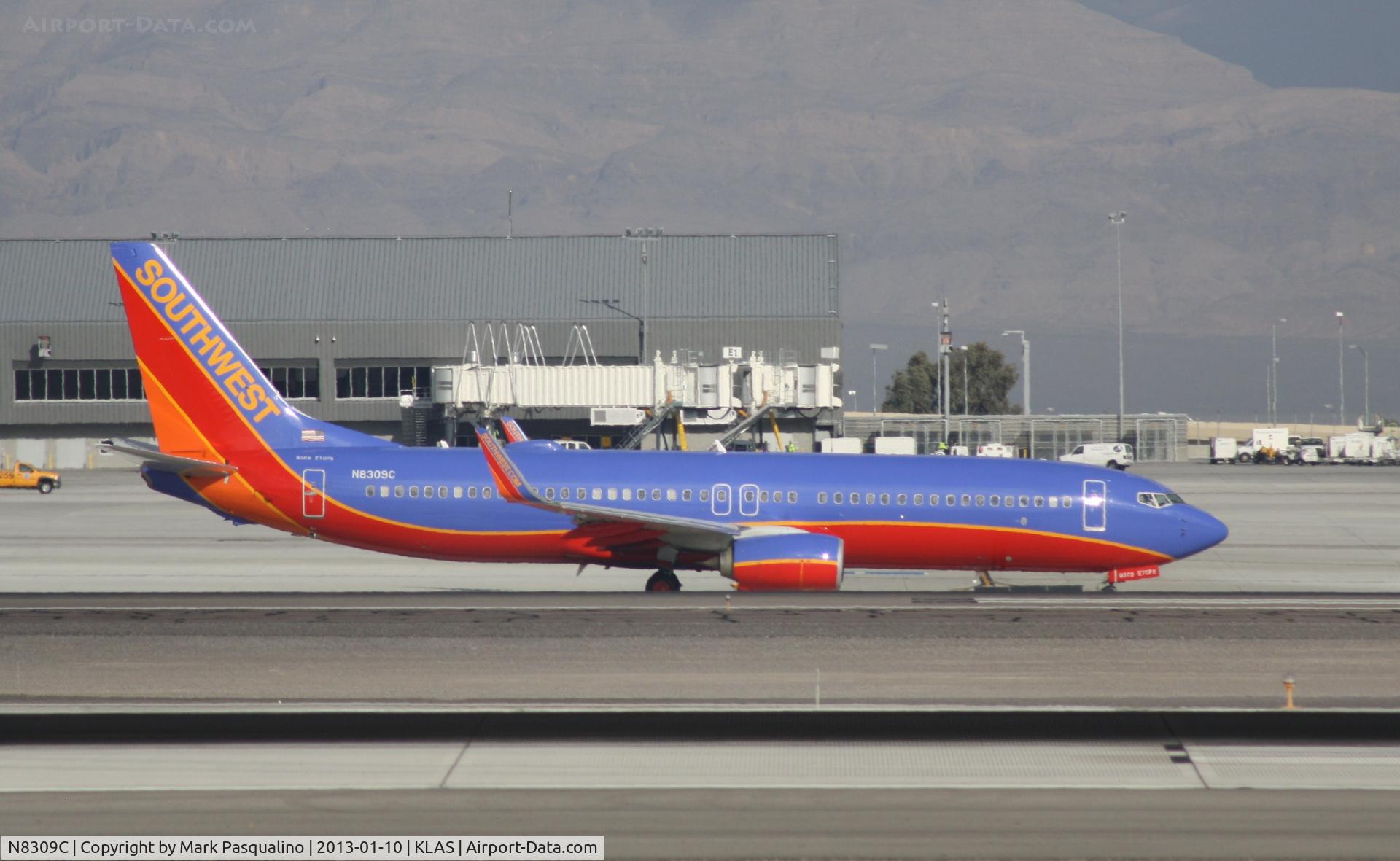 N8309C, 2012 Boeing 737-8H4 C/N 36985, Boeing 737-800