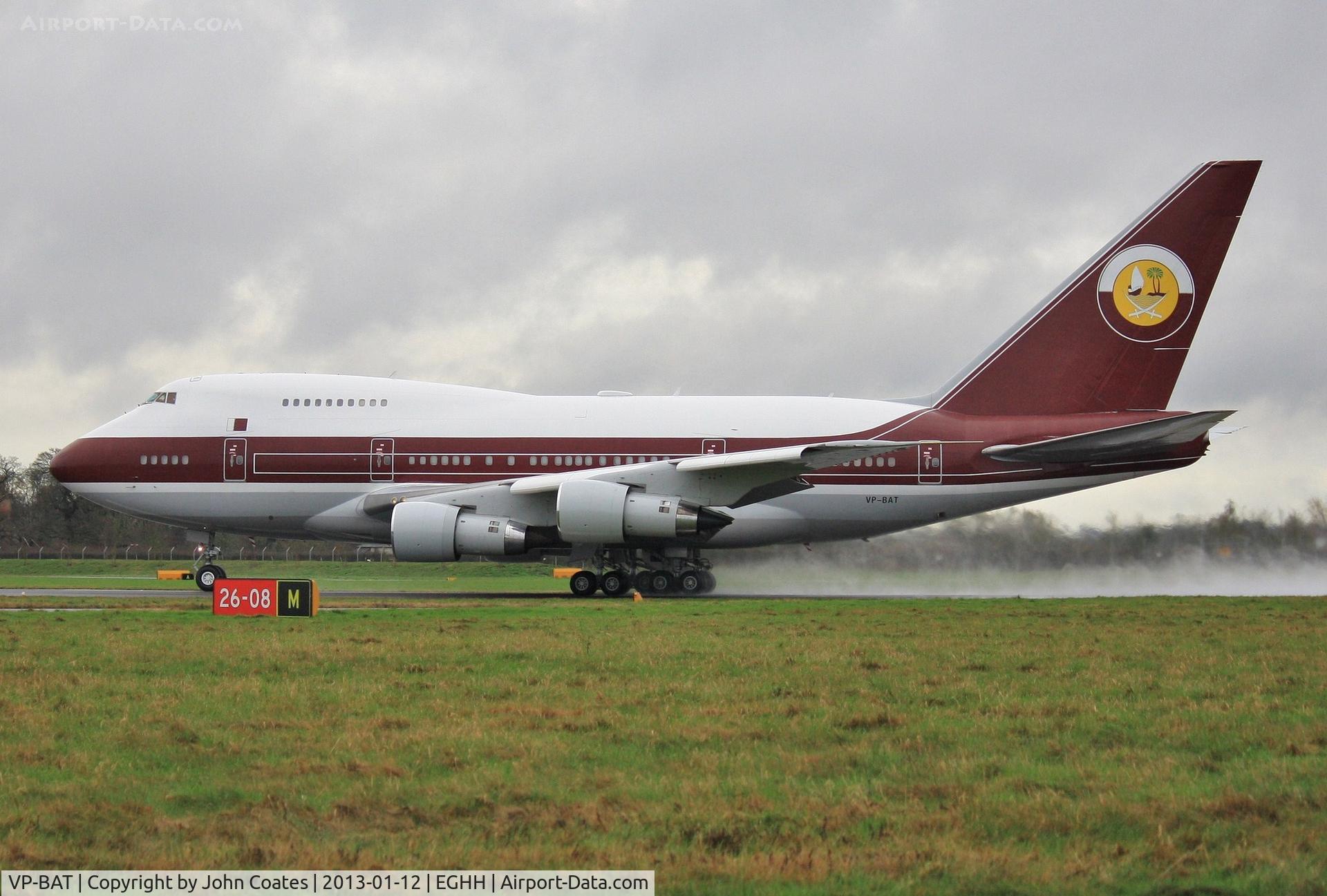 VP-BAT, 1979 Boeing 747SP-21 C/N 21648, Wet departure